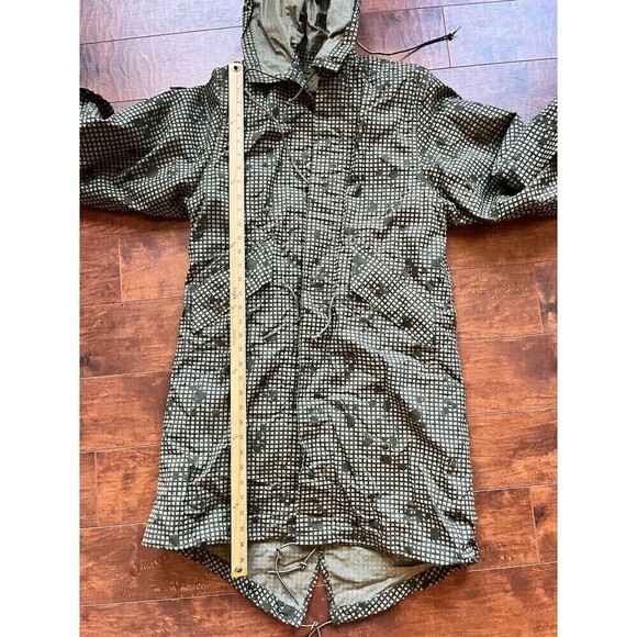 Vintage Military Issued Night Desert Camouflage Parka XS Liner Fishtail 80s - Picture 5 of 7